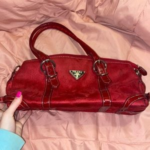 red prada purse